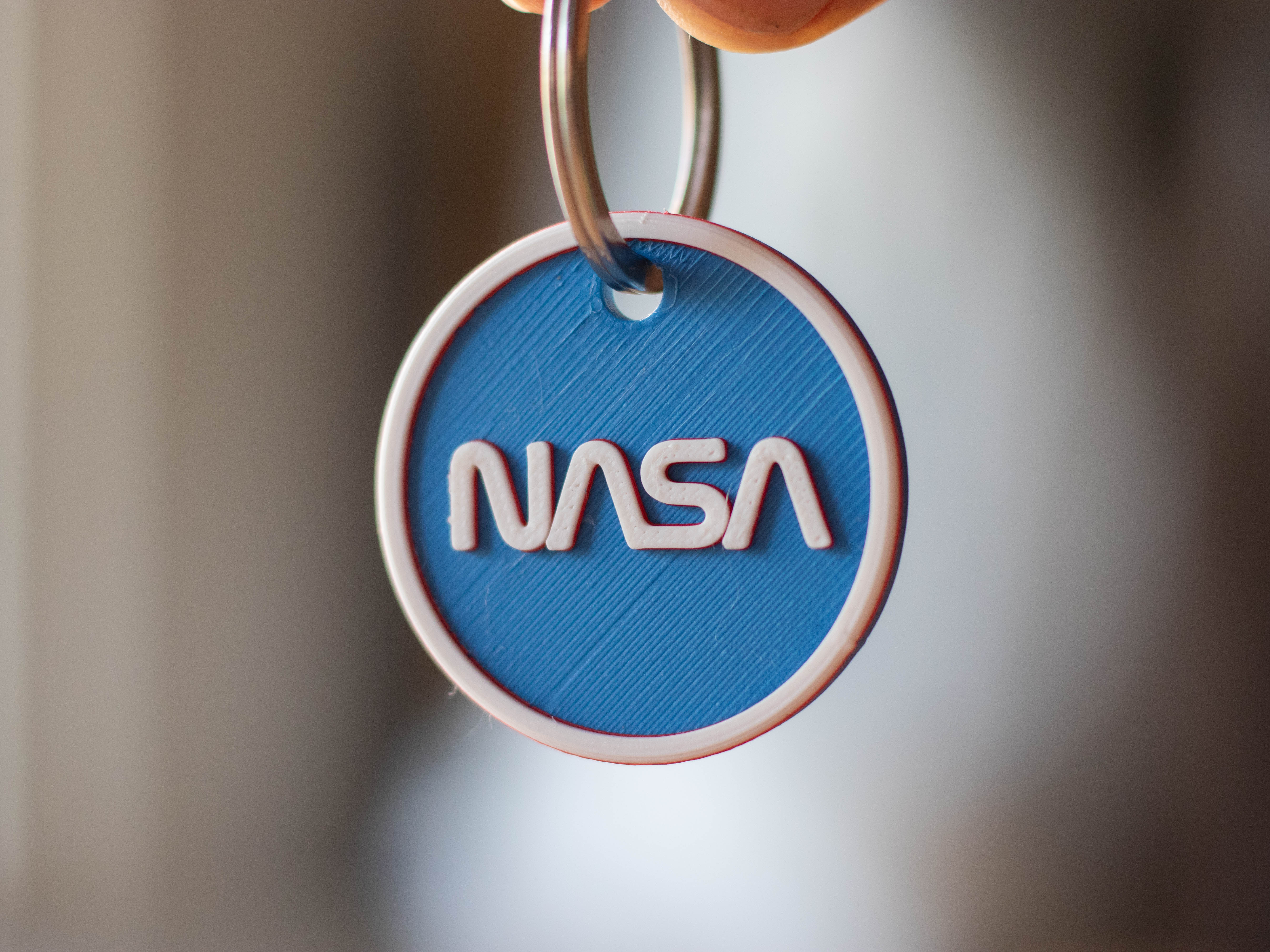 NASA Original Logo Keychain
