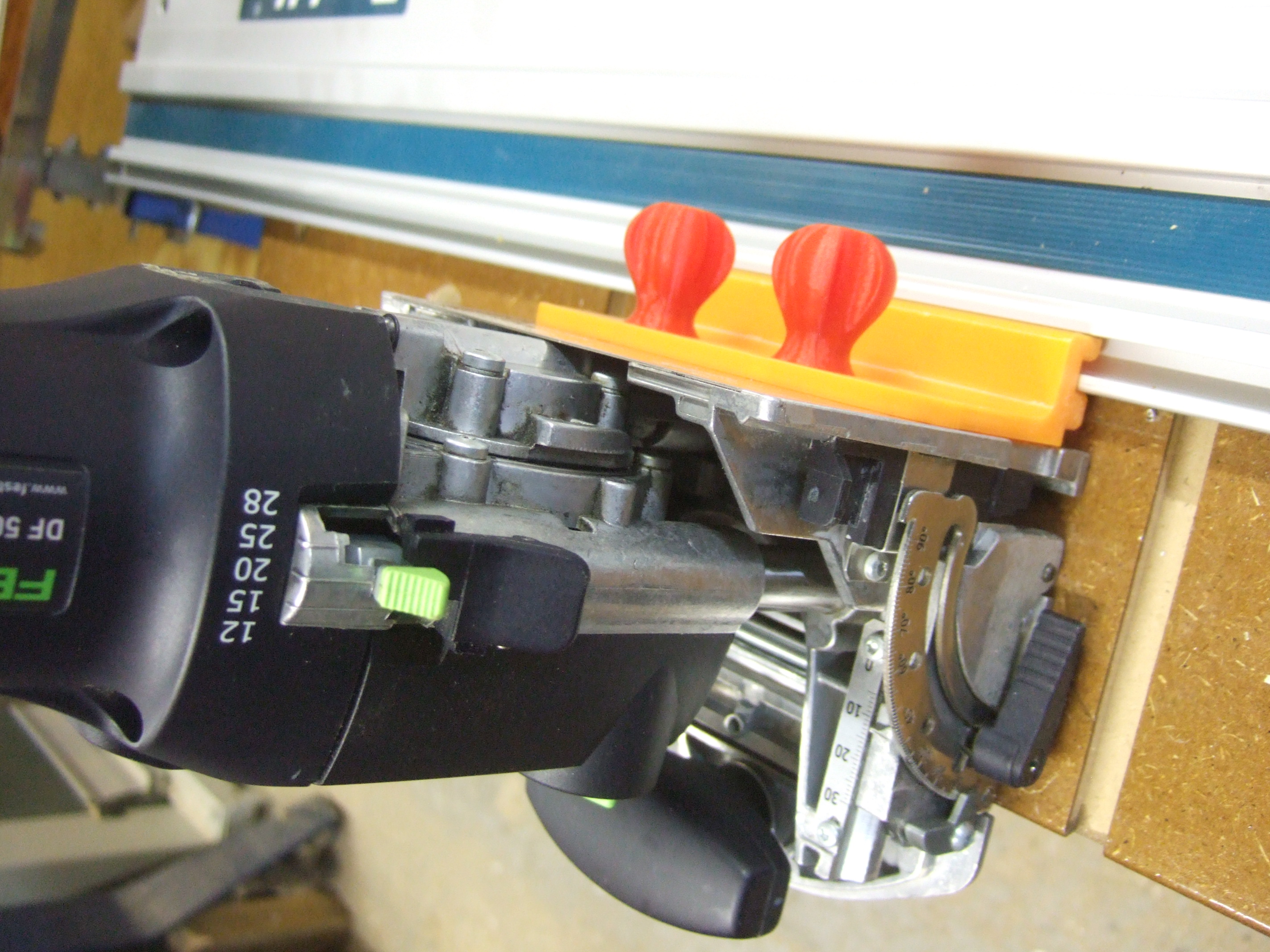 Festool Domino DF500 Adapter für Führungsschiene
