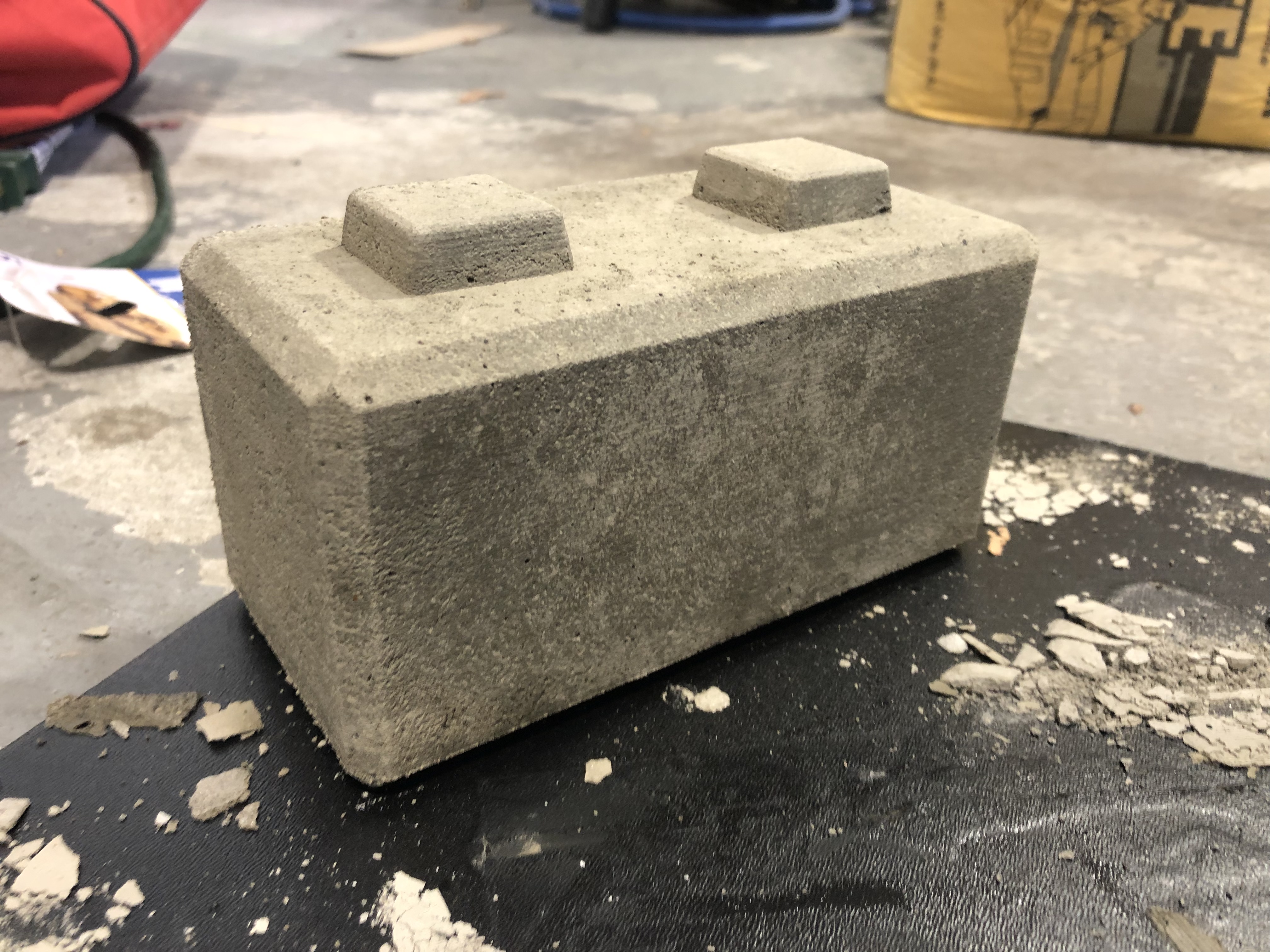 1/10 Scale Lock Block Casting Mold