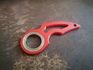 Tower Of Fantasy Inspired Karambit Spinner Key Chain V1 Print in place no  supports