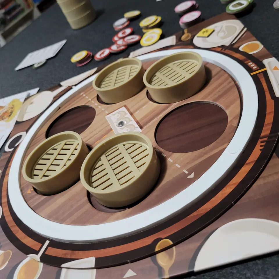 Steam Up: A Feast of Dim Sum, Board Game