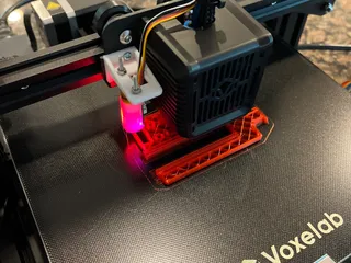 BL Touch mount for Aquila X2 with BLtouch by 3Diocrity | Download