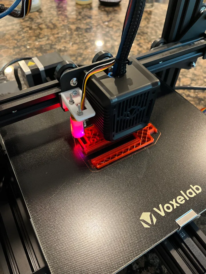 BL Touch mount for Aquila X2 with BLtouch by 3Diocrity | Download