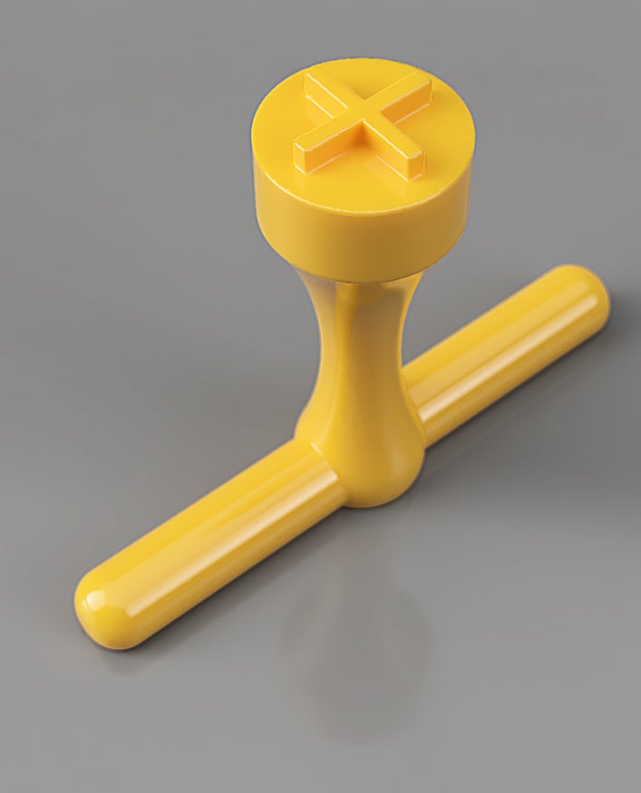 Lead acid battery cap remover, battery opening tool by Osfald