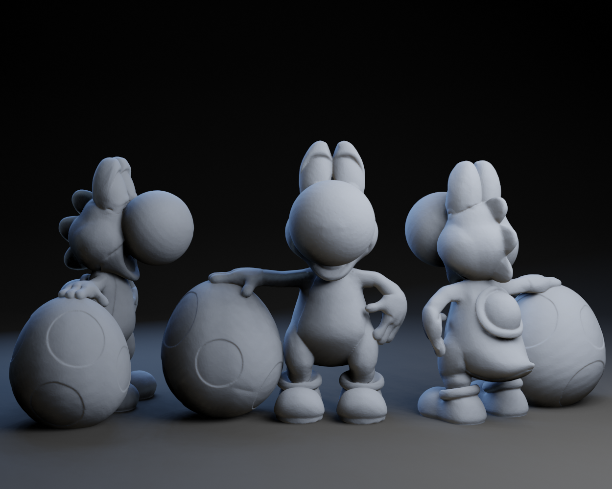 Yoshi And Egg by Peter Farell Download free STL model