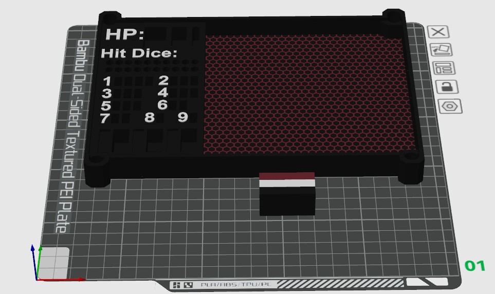 DnD Dice Box / Tracker Multicolor