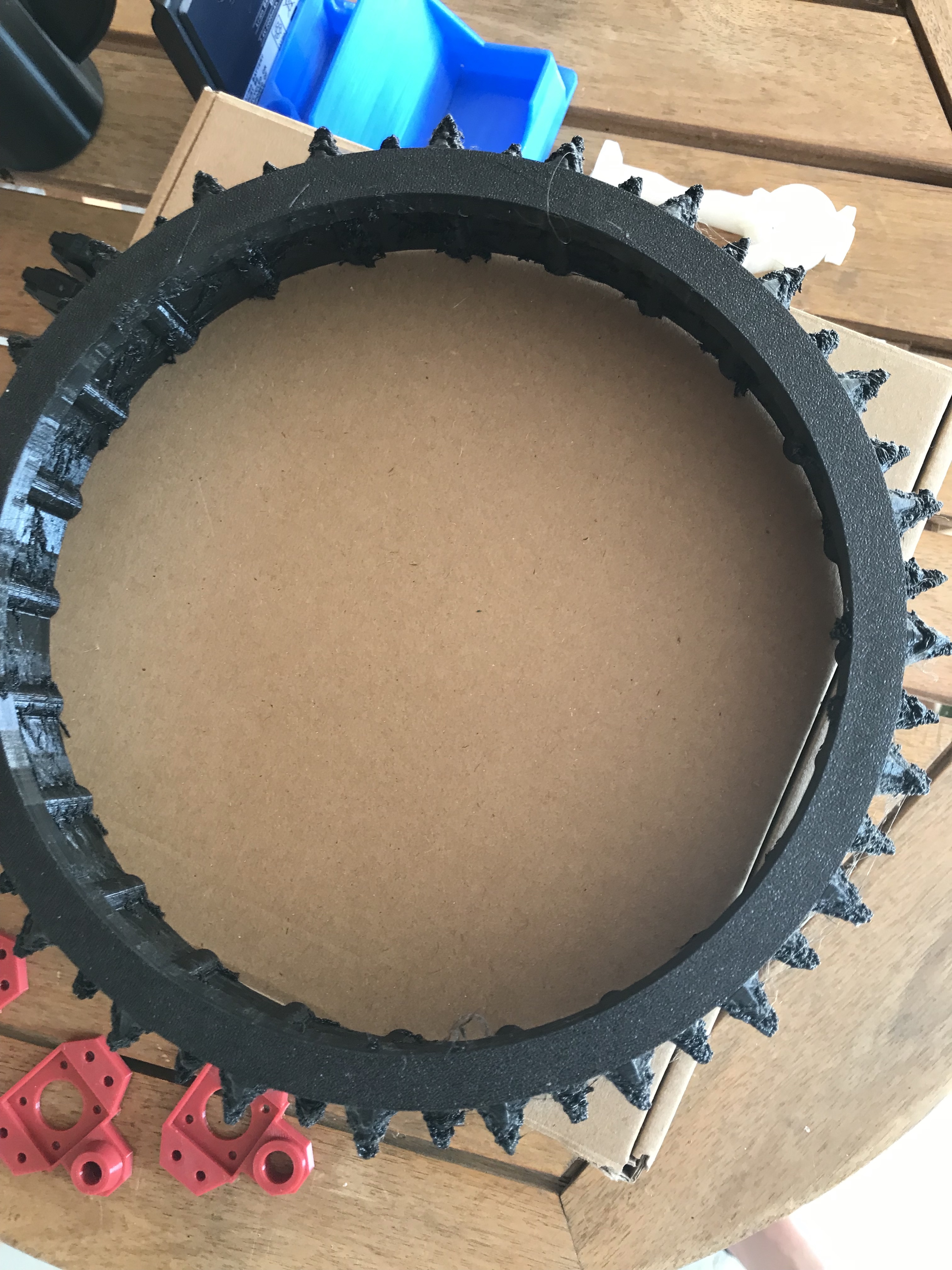 Spike wheel for WORX M500