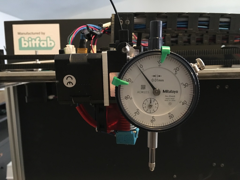 Dial indicator mount Mitutoyo 2046S to E3D Titan by diegotrap