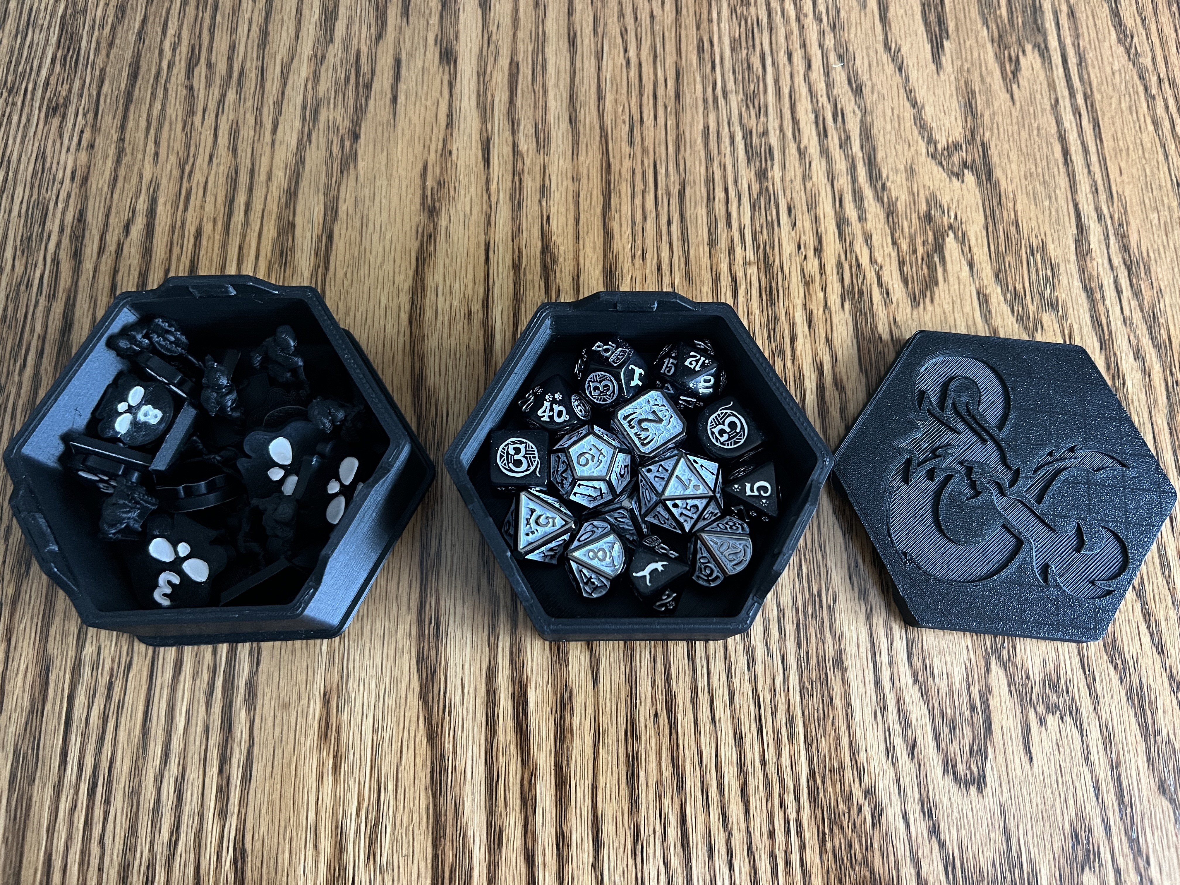 Stackable Dice & Miniatures Box Set