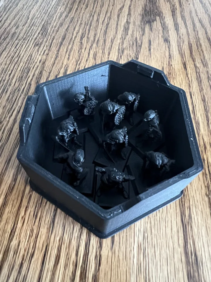 Stackable D&D Dice Box by Jelle, Download free STL model