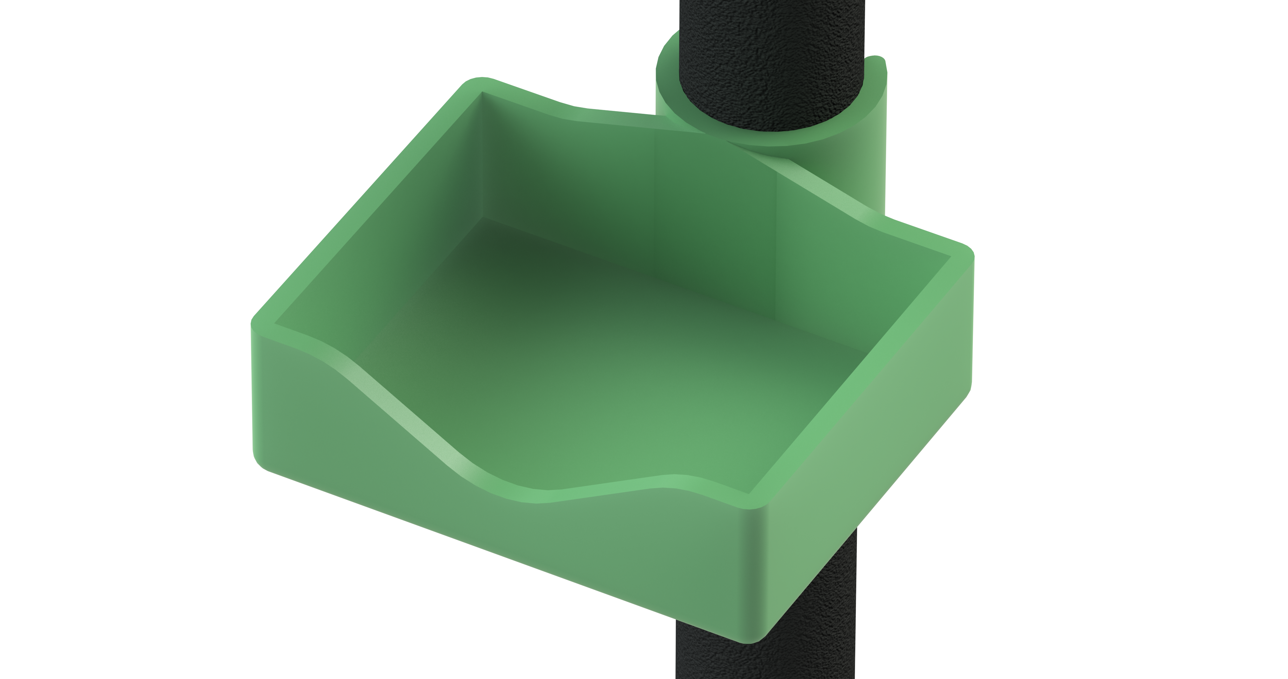Simple Filament Clip Bucket for Creality 3D Printer Enclosure