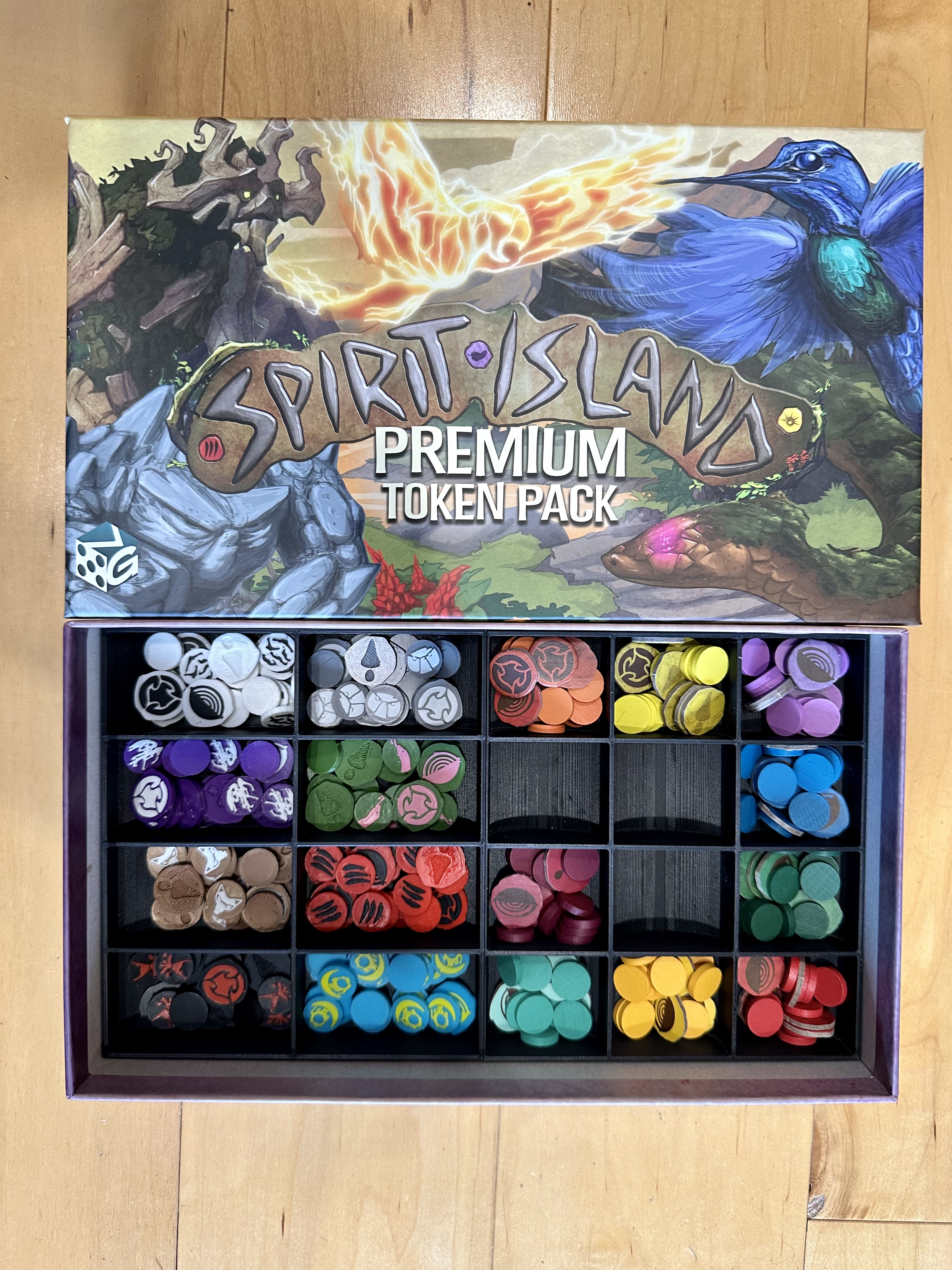 Spirit Island Presence Tokens Trays for Premium Token Box