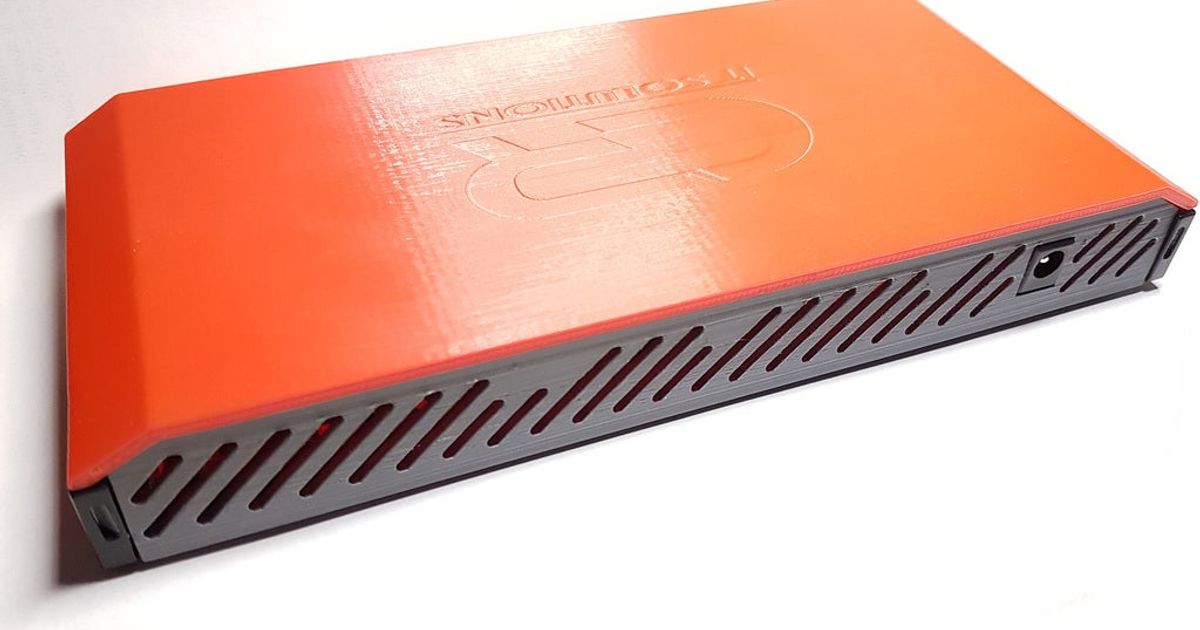 Ubiquiti UBNT ToughSwitch EdgeSwitch 5XP low cover case houseing