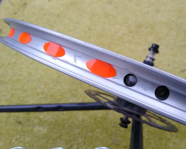 Bike rim plugs (FreeCAD)