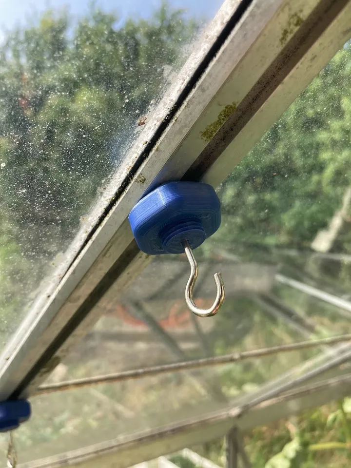 HammerheadScrew (Greenhouse hooks) by Matschi Download free STL