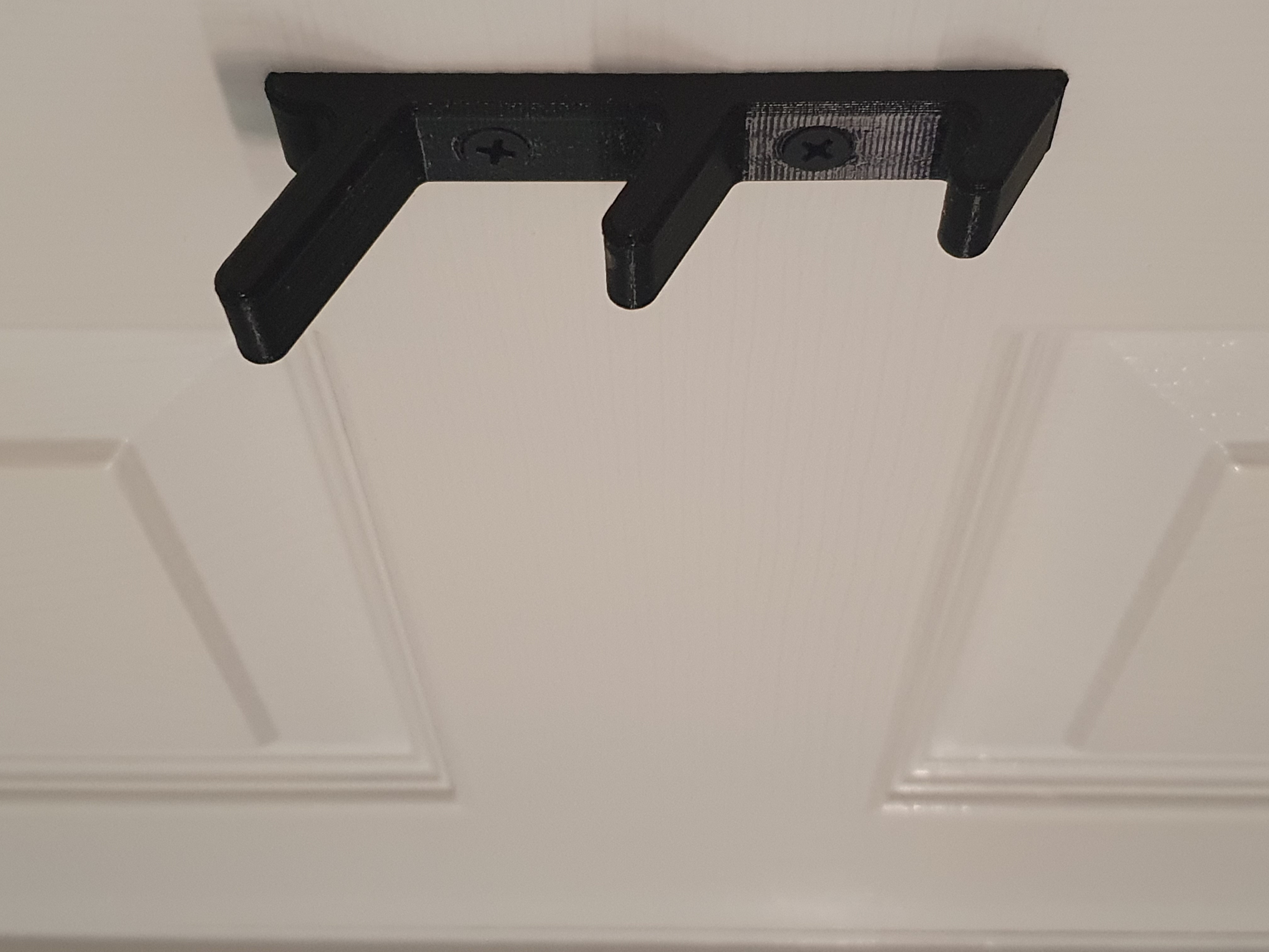 Triple door/wall hook by Denim Swine Download free STL model