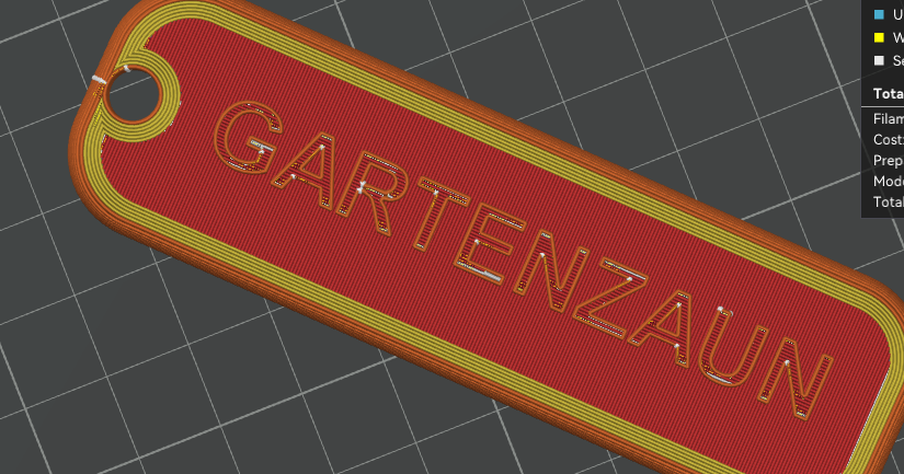 Schlüsselanhänger Gartenzauen by zeke Download free STL model