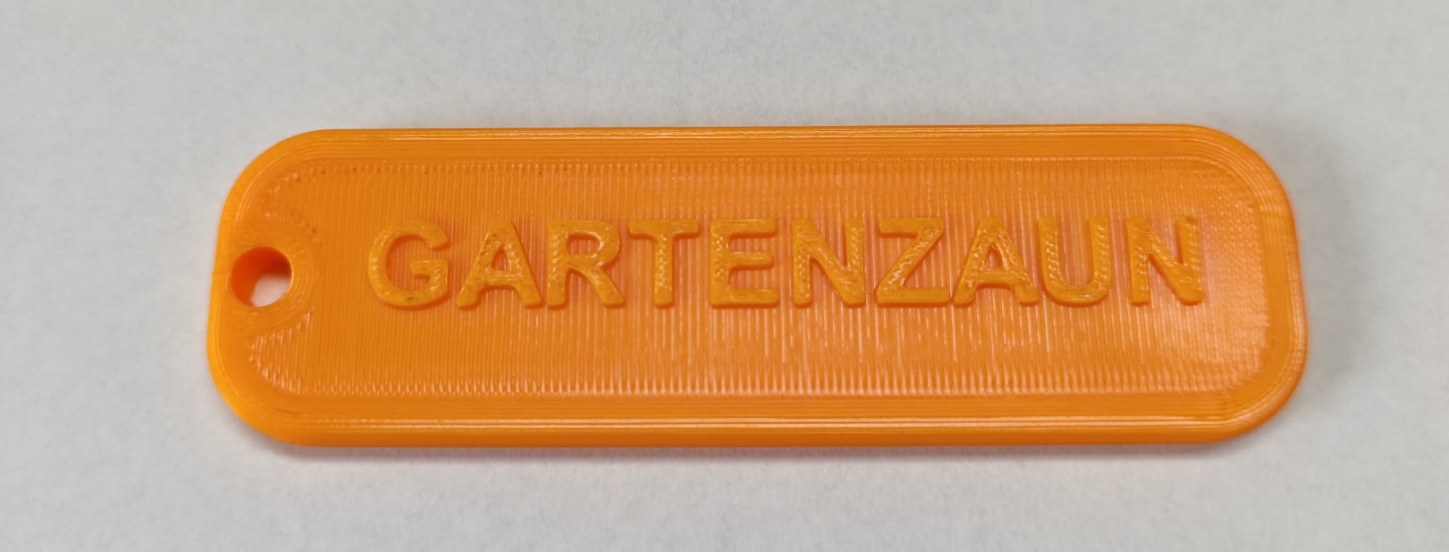 Schlüsselanhänger Gartenzauen by zeke Download free STL model