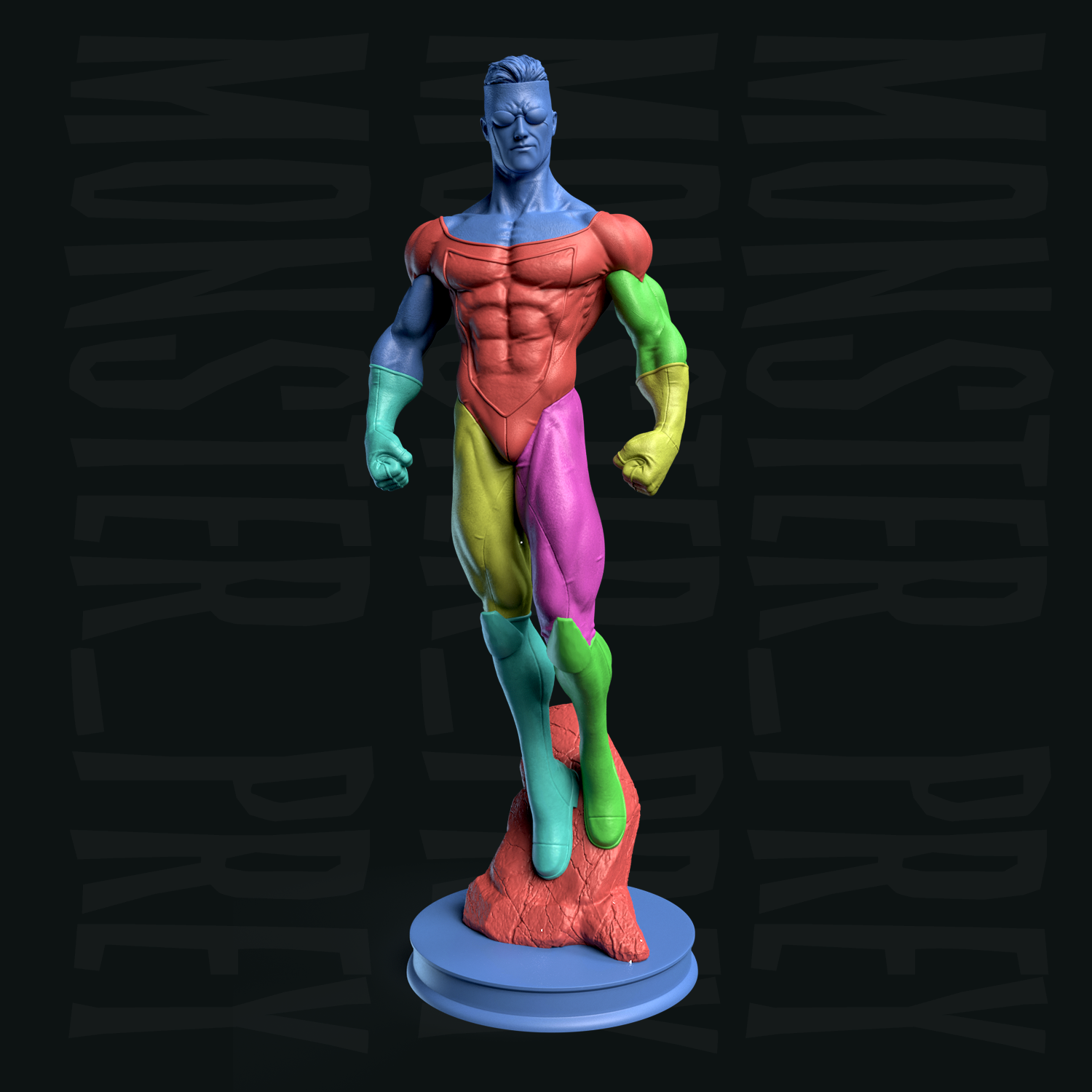 Invincible FREE 3D Print Model — miniatura 3