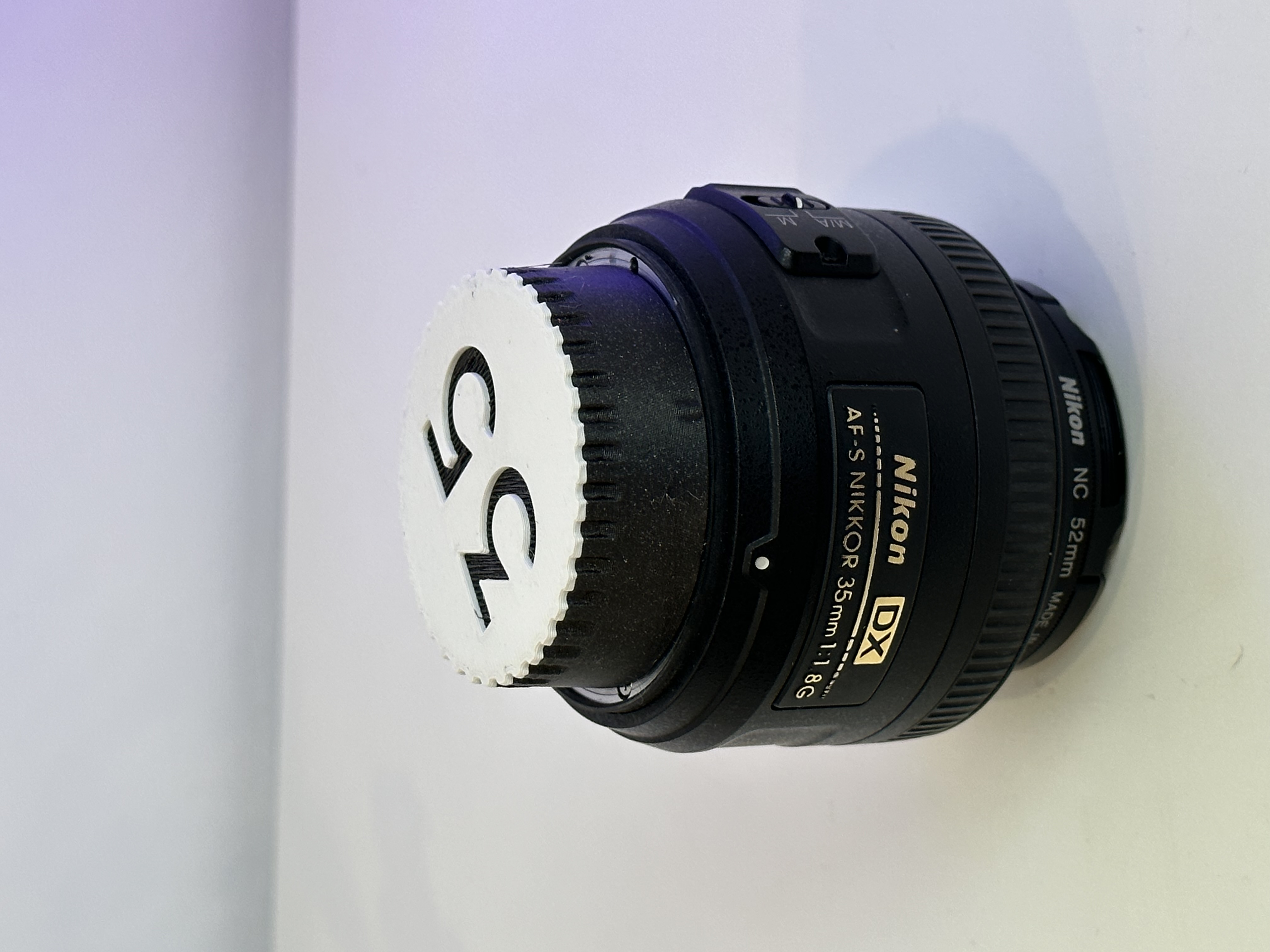 Customizable Nikon Rear Lens Cap by jefftml Download free STL model