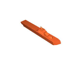 Warship by DingleBob236 | Download free STL model | Printables.com