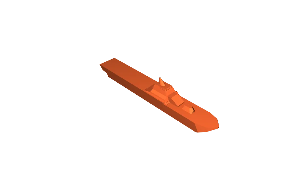 Warship by DingleBob236 | Download free STL model | Printables.com