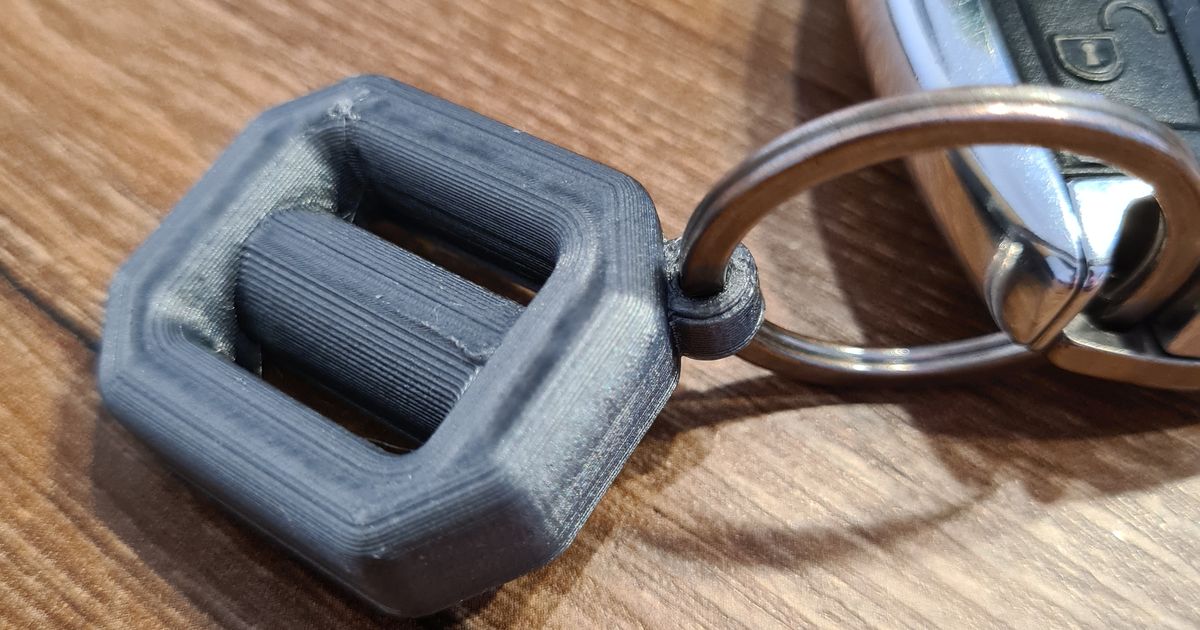 WESN Quick Release Titanium Keychain