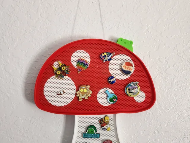 Mushroom Pin Holder