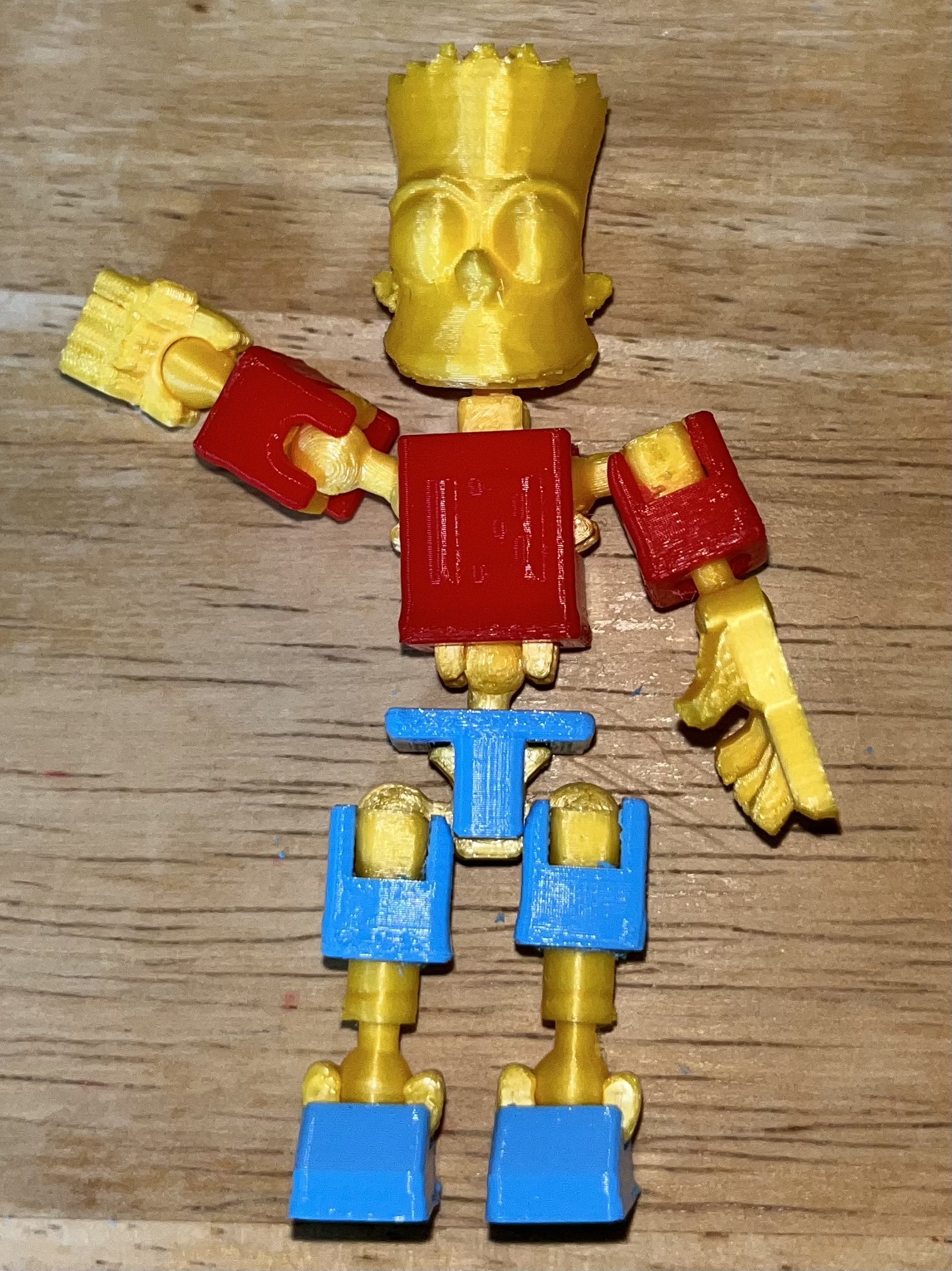 Miniatura 2 do modelo 3D Mini 13 Bart Simpson