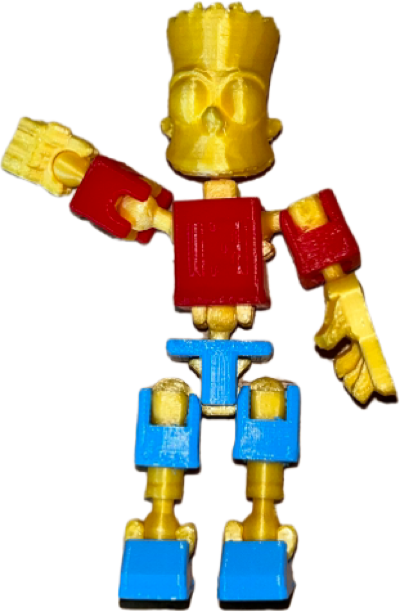 Miniatura 3 do modelo 3D Mini 13 Bart Simpson