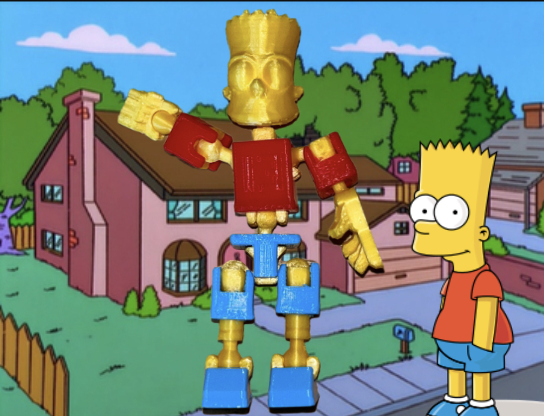 Mini 13 Bart Simpson
