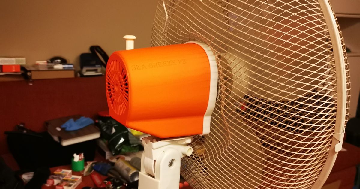 Sea Breeze Fan Replacement Parts (Step Included) by Asynchronous