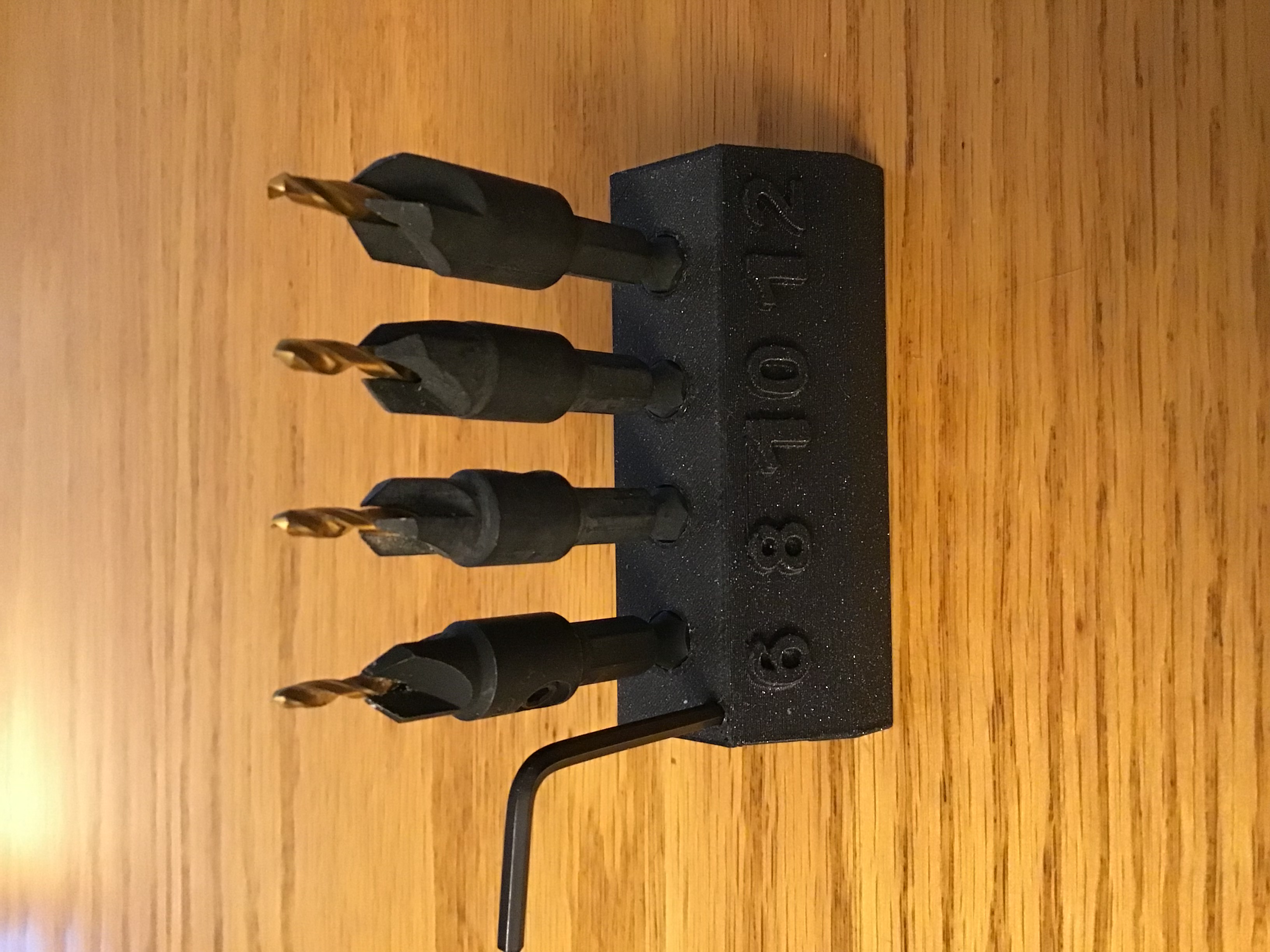 ryobi countersink bits wth allen wrench by freddog Download free STL