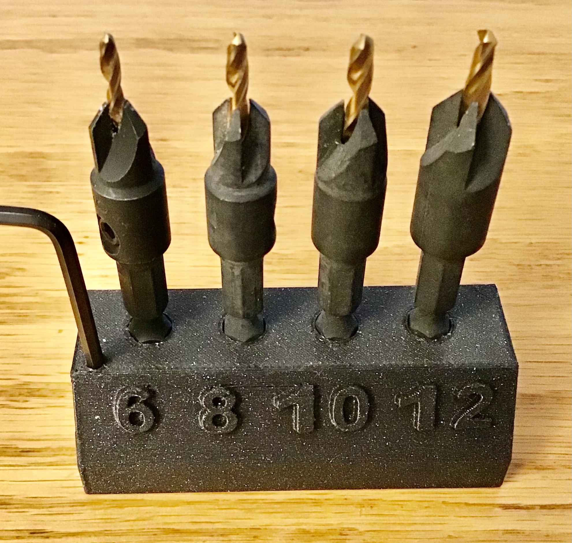 ryobi countersink bits wth allen wrench by freddog Download free STL