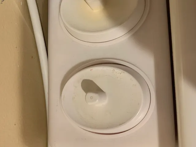 Dual Oral-b toothbrush charger holder
