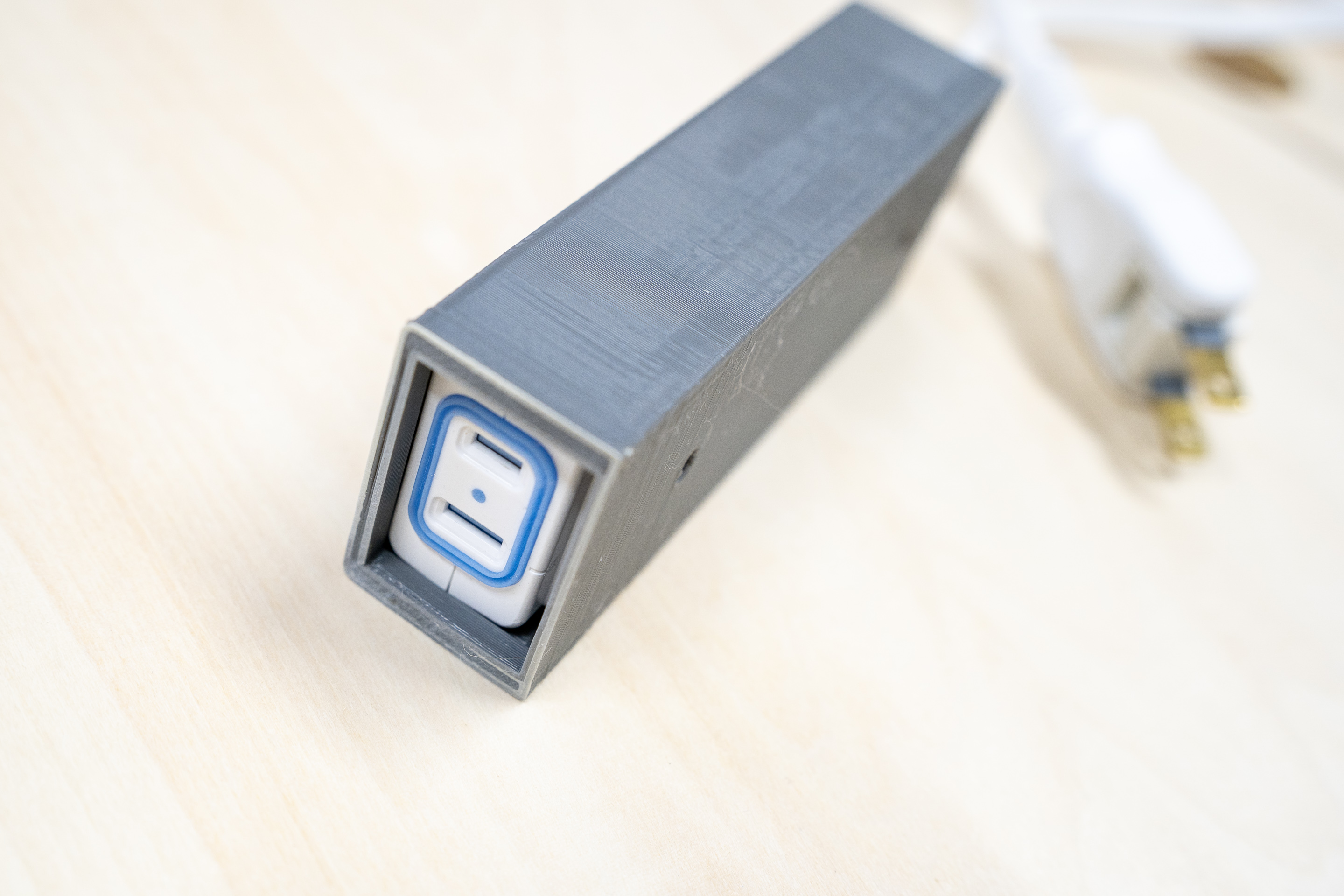 power strip holder (bracket) by コトマキ Download free STL model