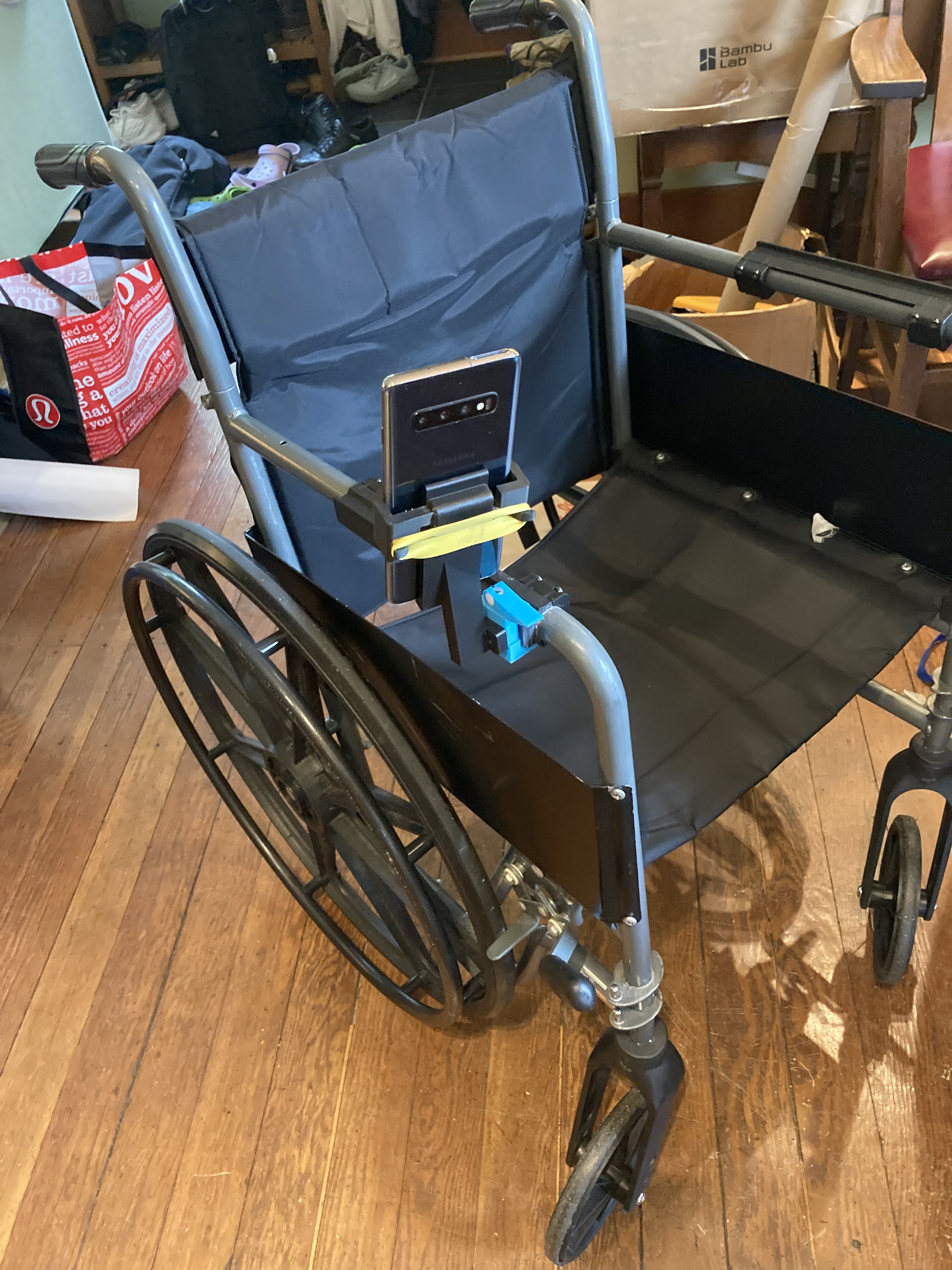 Wheelchair Mate - Heads-up Adjustable phone holder