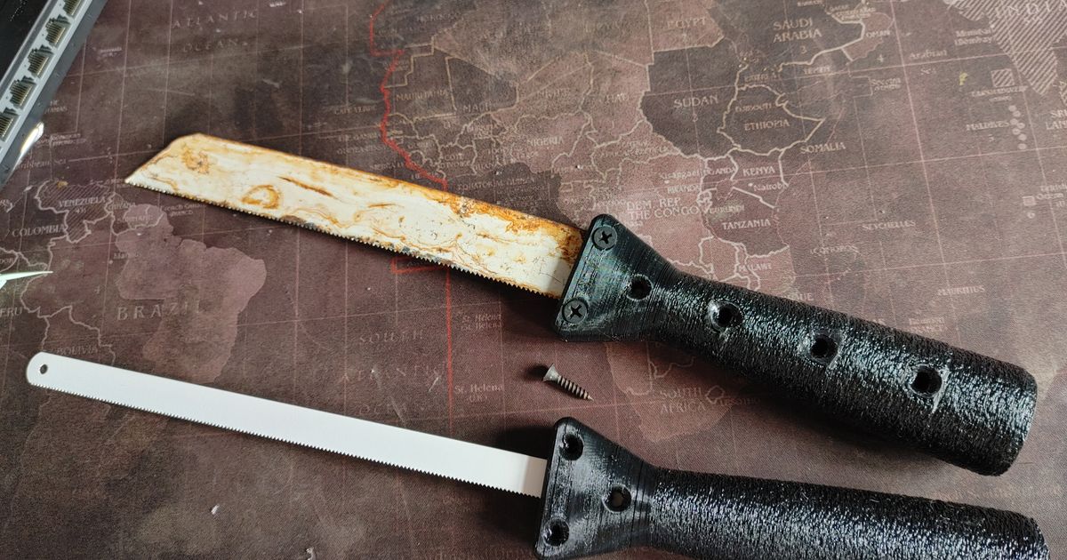 Hacksaw / Reciprocating Saw Blade Handle Holder by Thing Werks