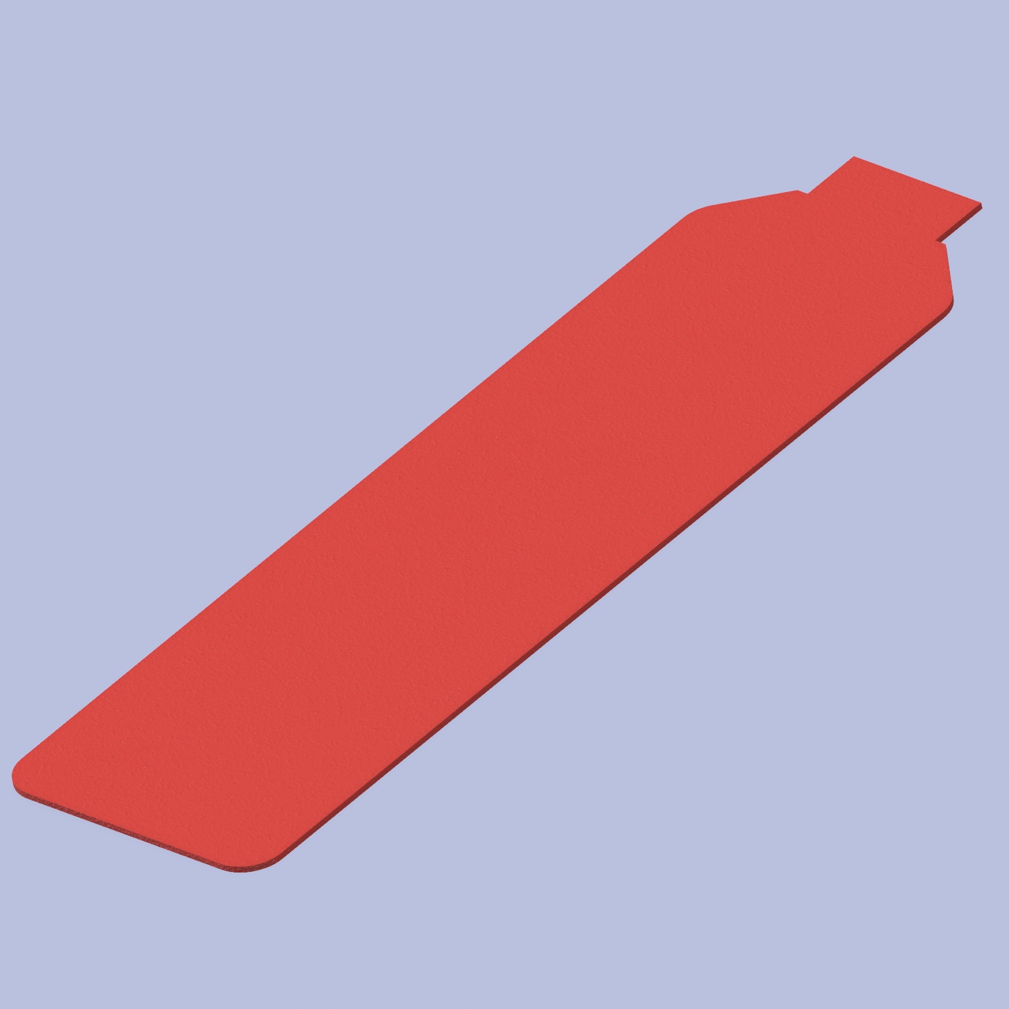 Miniatura 2 do modelo 3D Bookmark Template