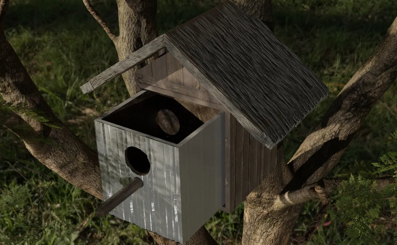 Removable Bird nest by Gious | Download free STL model | Printables.com
