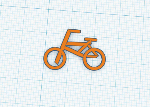 bike keychain