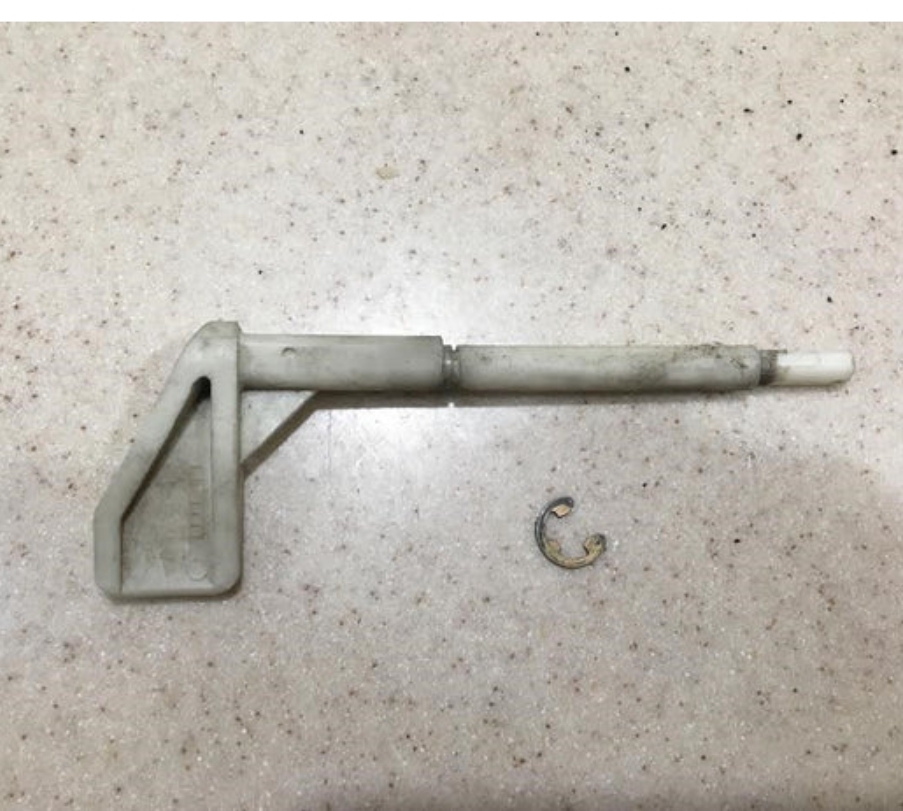 MR2 SW20 seat belt rod lever - driver side USDM