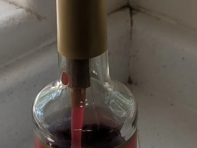 Torani Syrup Bottle Holder with drip tray