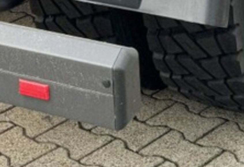 Mercedes Benz Arocs Rear Underrun Cover 3D model