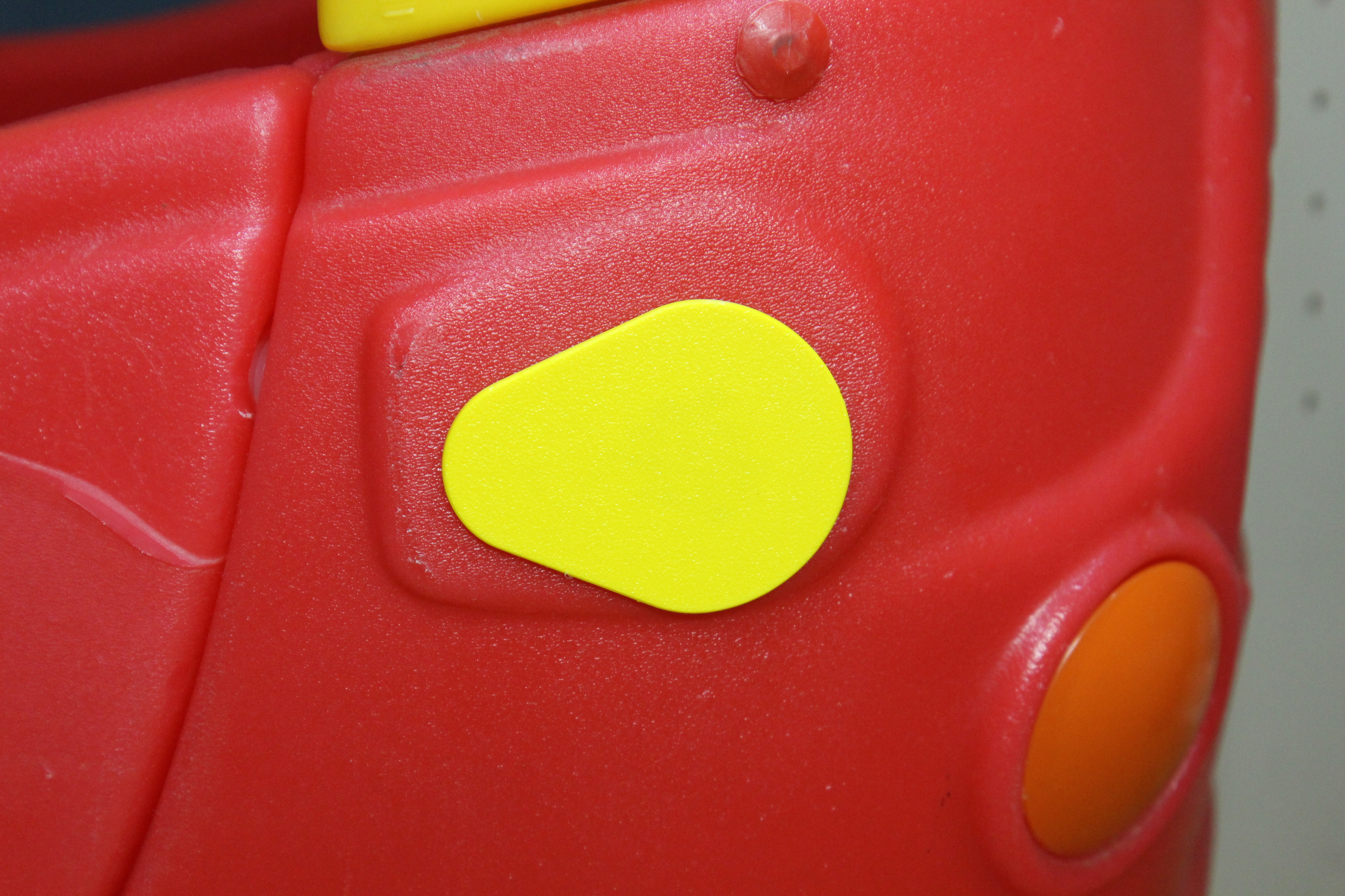 Little Tikes Cozy Coupe Gas Cap Lid Door Block Off Plate Custom Mod Upgrade