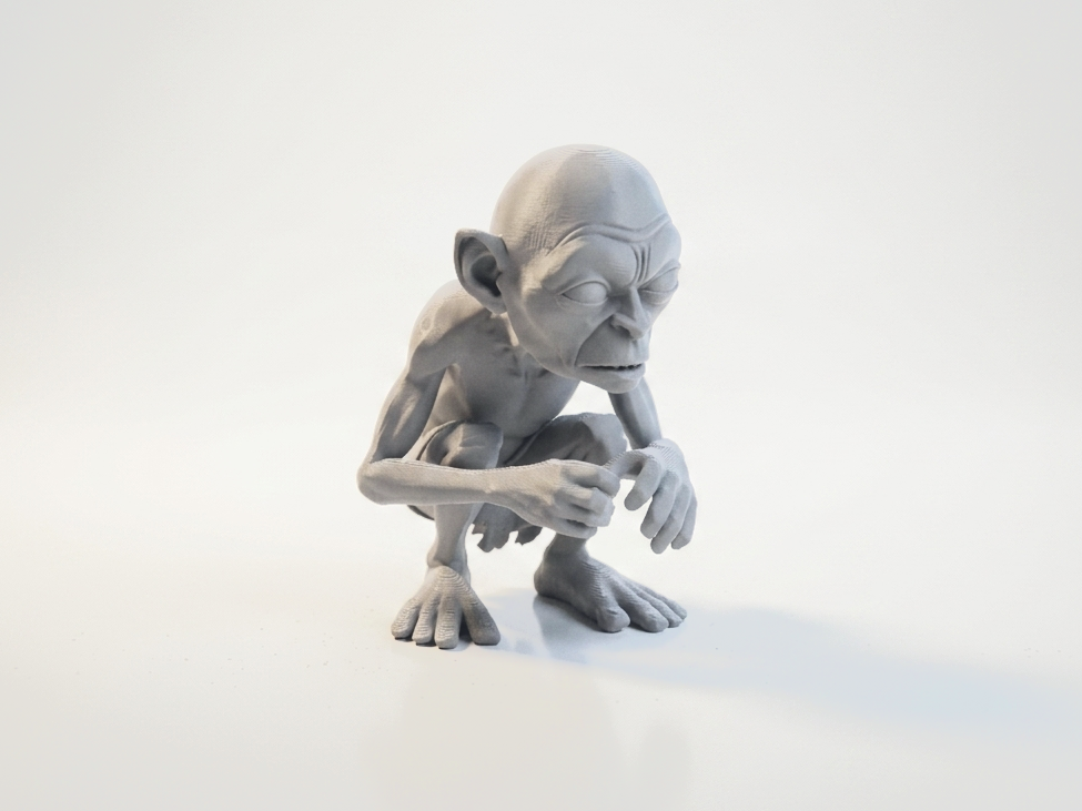 Gollum Figurine Lord of the Rings 3D Printable
