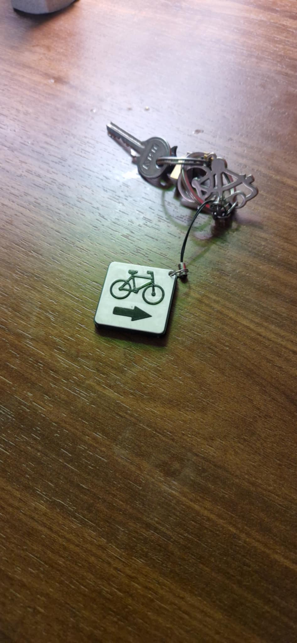 Bike keychain