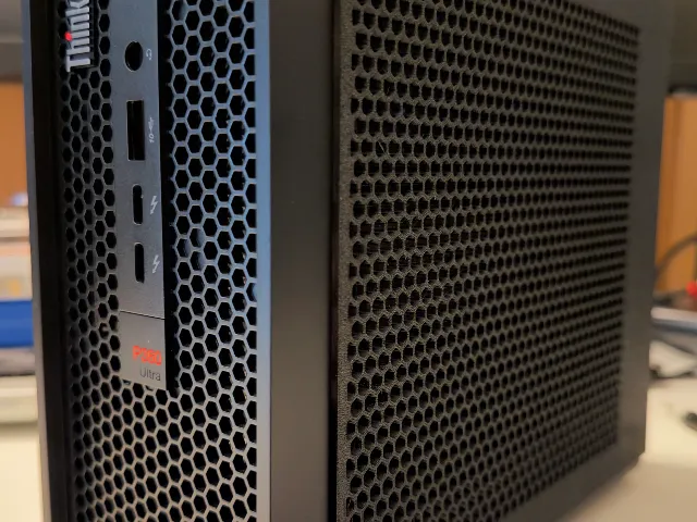 Lenovo P360 Ultra vented bottom panel