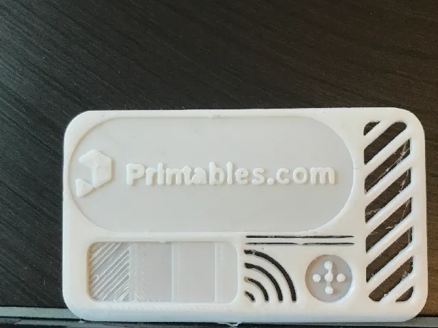 filament test card