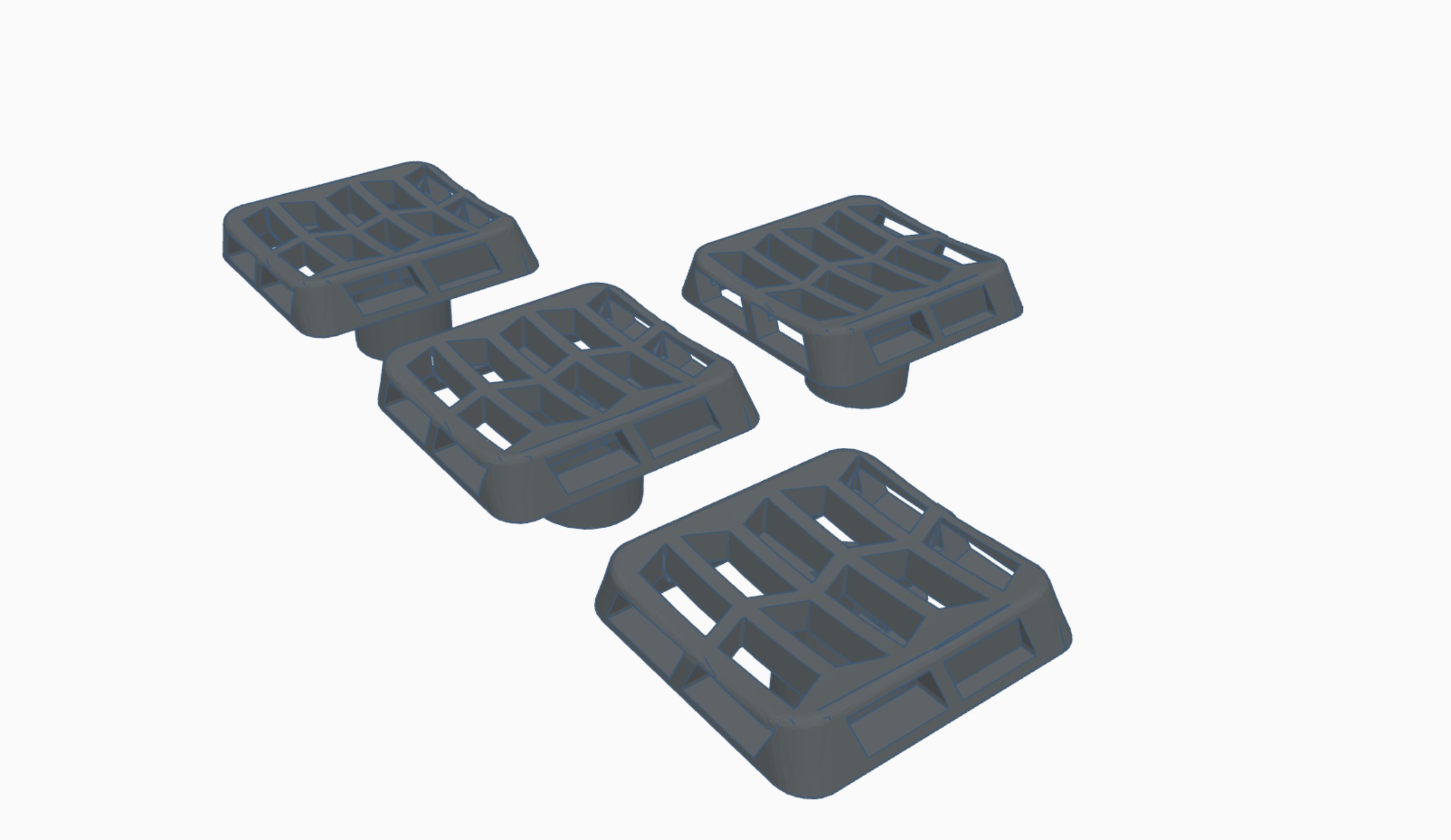 rhombus arrow wasd keycaps (no sides)